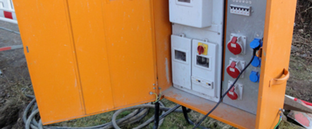 Baustrom bei Elektro Robert Kramer Meisterbetrieb in Wörth