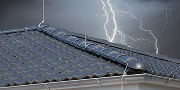 Äußerer Blitzschutz bei Elektro Robert Kramer Meisterbetrieb in Wörth